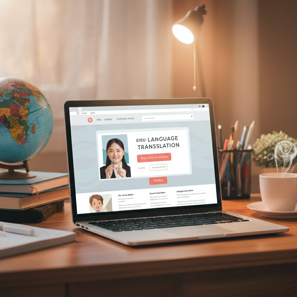 Language translation services online