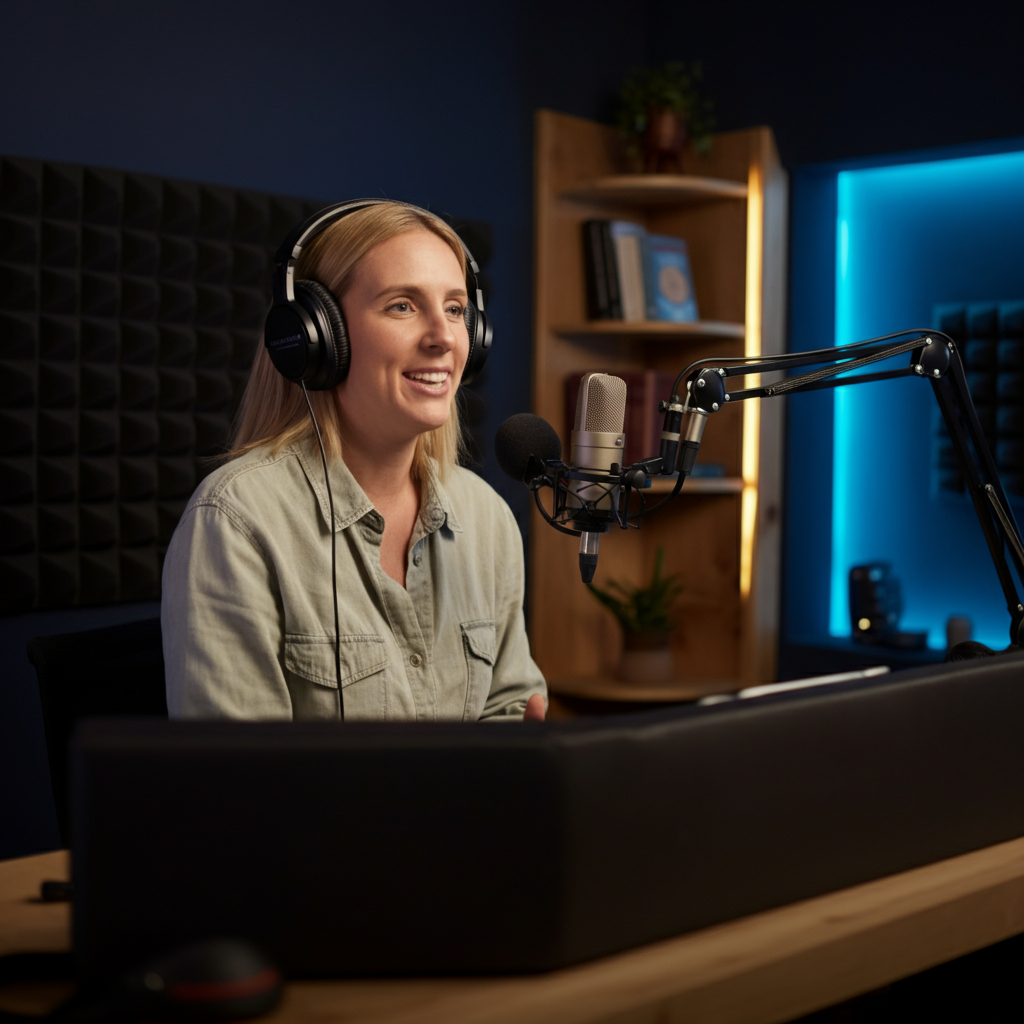 How to become a podcast host for income