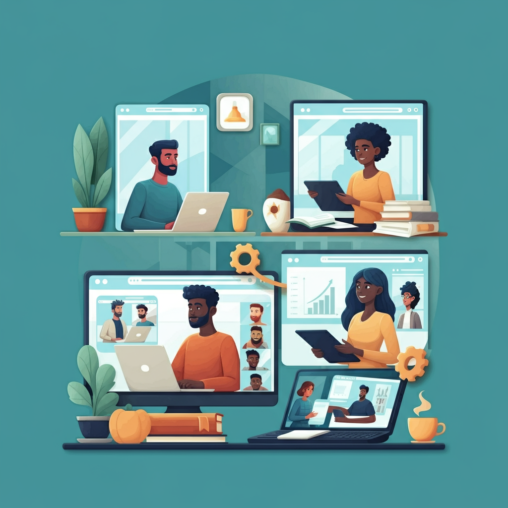 Remote project management services