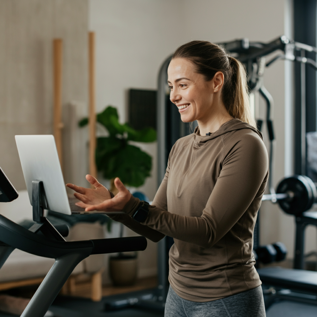 Personal fitness training online