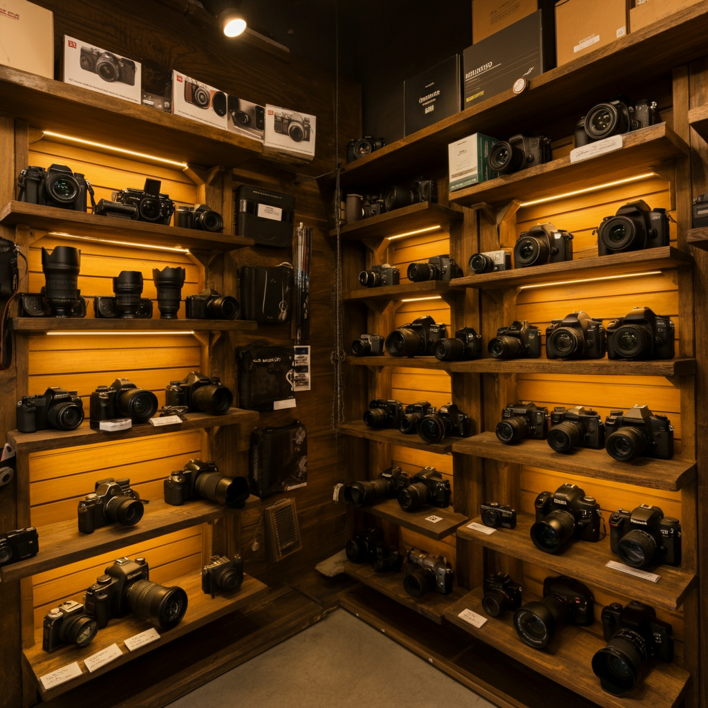 Renting out photography equipment